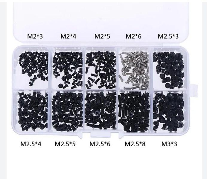 Bộ 500 Ốc Vít M2 M2.5 M3 Chuyên Dụng Cho Máy Tính Laptop Tantaishopvn