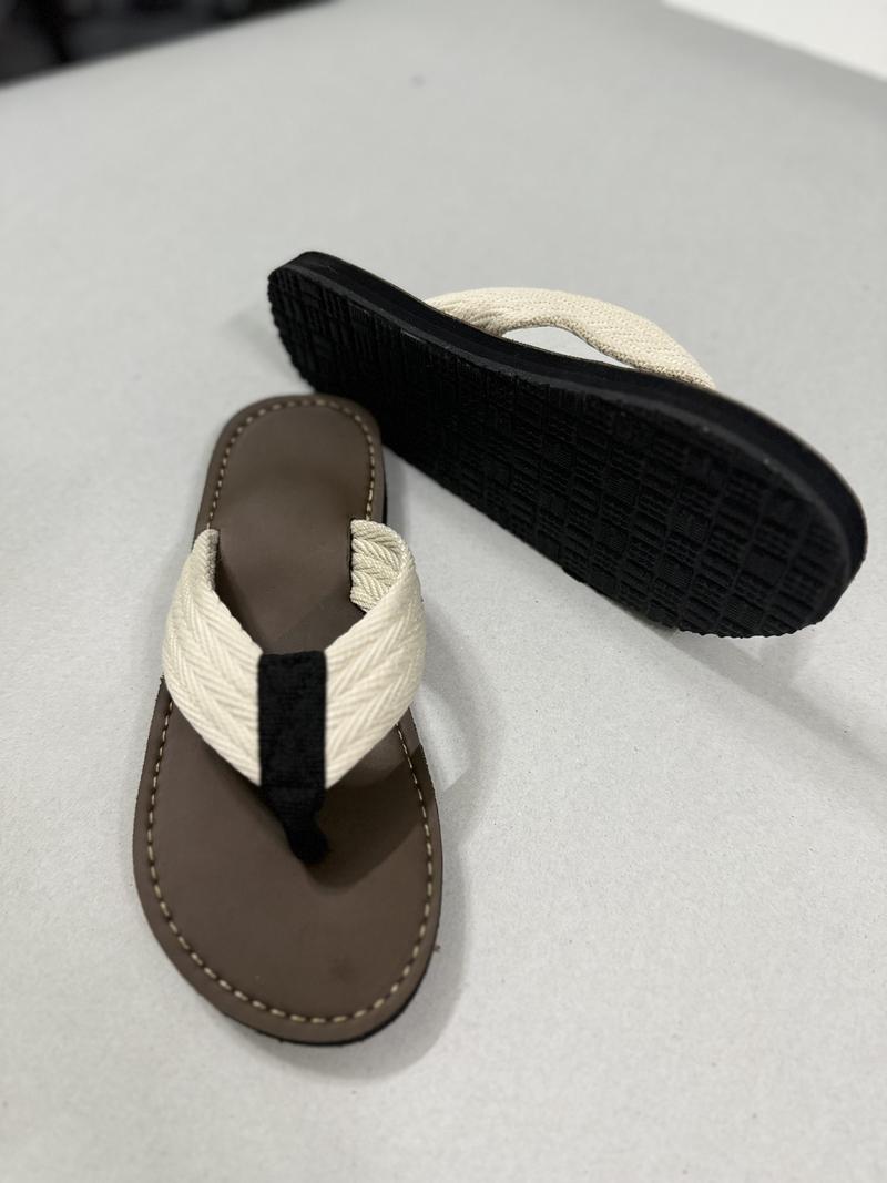 Product Introduction of COOPER SHOP Dép Xỏ Ngón Quai Vải , May Đế Cao Cấp Đế Bằng Cao Su Đồng Nam Nhung depnam Slipper DéP dibien Sandal, dép lào sanpham moi 2
