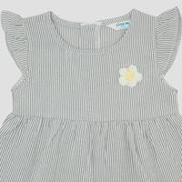 Gambar Little M Woven Stripe With Flower Midi Dress Bayi 123584122 - PASTEL GREEN, 6-12 dari Matahari Official Kab. Tangerang 3 Tokopedia