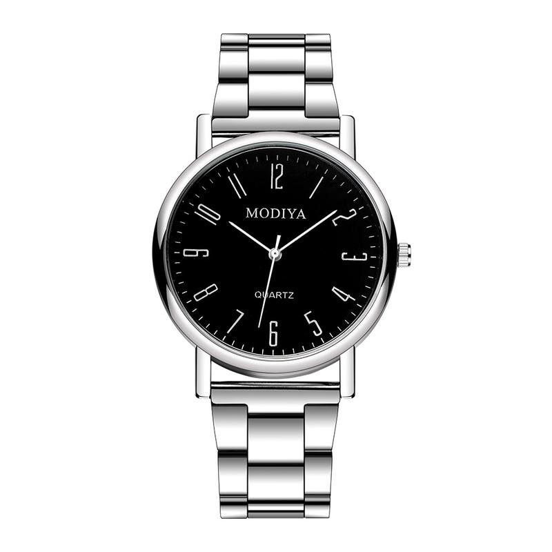 Product Introduction of Men Casual Stainless Steel Mesh Belt Watch Simple Dial Quartz Watch Round Dials Business Wristwatch Erkek Kol Saati Reloj Hombre 9