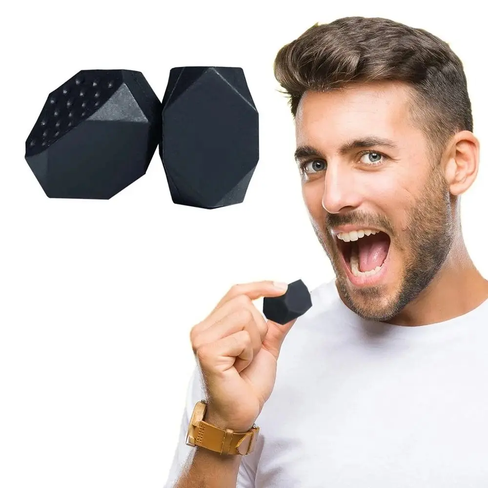Máy Tập Hàm, Hàng Mới Về, Có 40 / 50 / 60Lbs, Nhai Miệng Cắn Cơ Bắp, Chống Căng Thẳng, Định Hình Lại Dụng Cụ Tập Luyện Hàm, Cầm Tay, Bóng Tập Thể Dục Mặt, Liner Hàm Hai Cằm