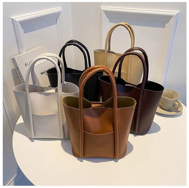 totebag wanita Dresden/tote bag korea/tote wanita murah/Tas kekinian kulit tote 0