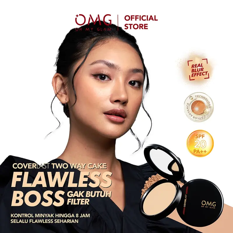 OMG Oh My Glam Coverlast Two Way Cake 12 g 2