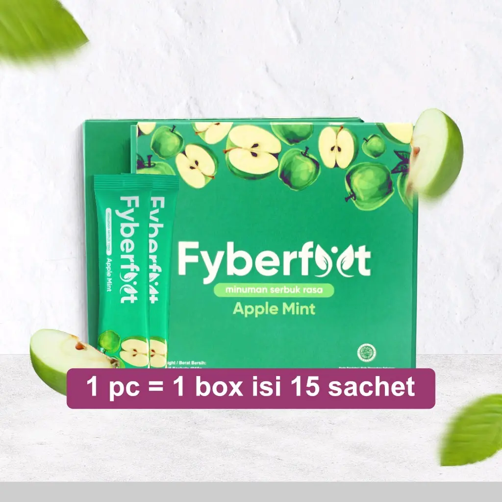 Serat ampuh herbal alami. Sudah halal & BPOM