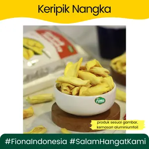 FIONA Kripik Nangka 100 gram Khas Kota Malang -  Food Snack Makanan
