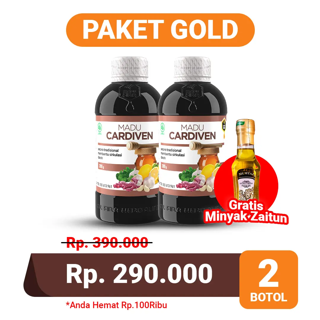 MADU CARDIVEN - Membantu Menjaga Jantung | PKT 2BTL