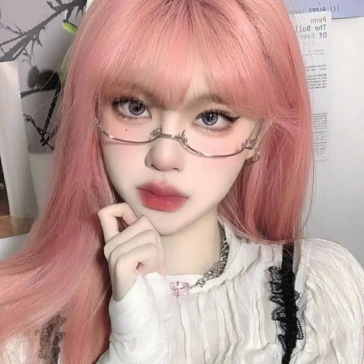 KACAMATA ULLZANG DOUYIN COSPLAY HALF FRAME 1