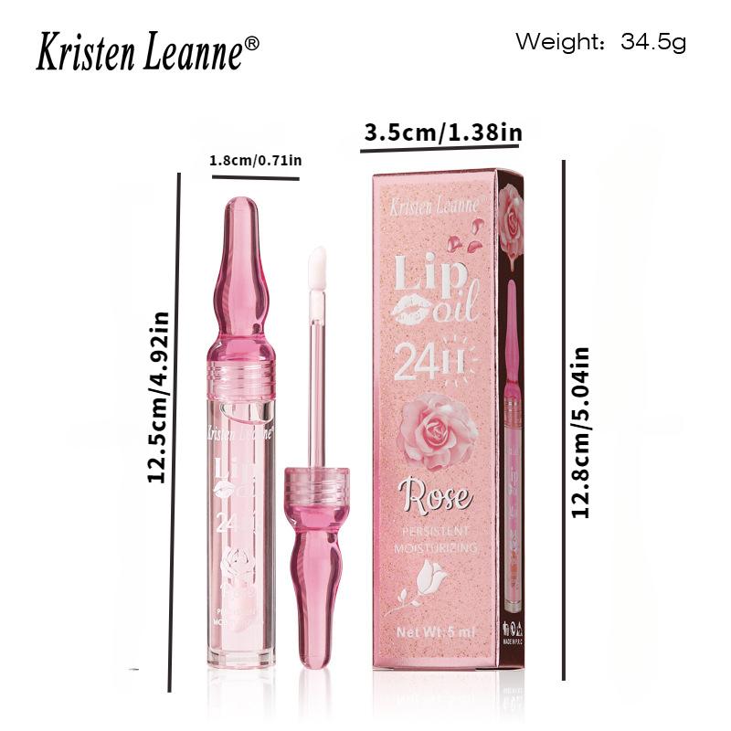 Hydrate Your Lips with Rose Petal Lip Treatment Skincare Comfort Moisturize lip  matte lipstick  set Gloss Lipgloss 3