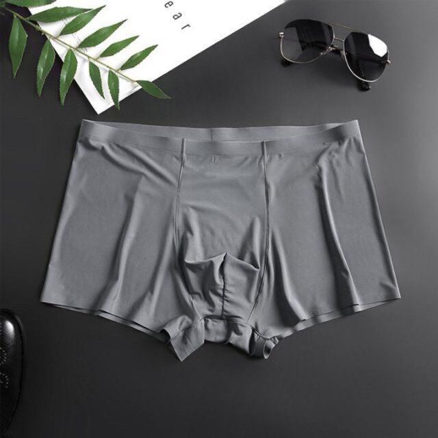 Quần Sịp Nam Đùi Đúc Thun Lụa Ép Lạnh Boxer