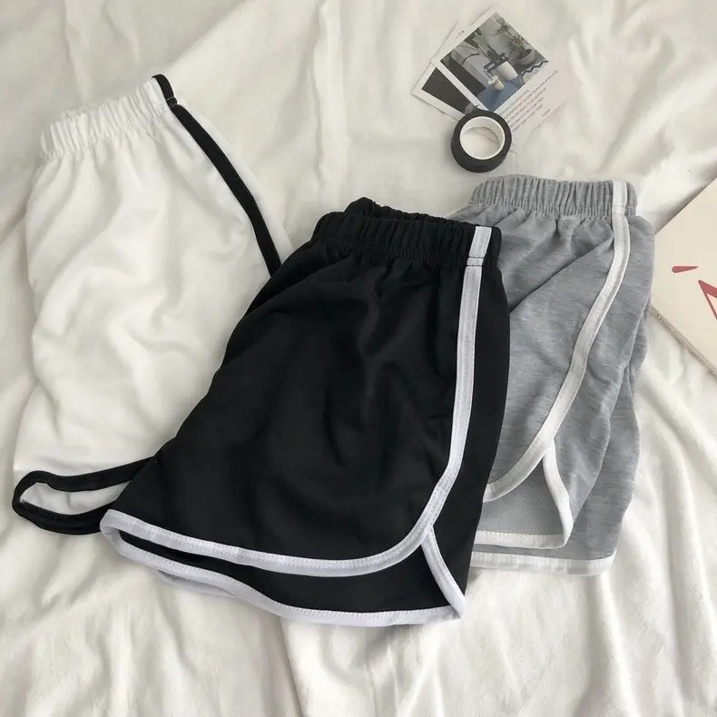 Quần đùi mặc ở nhà, có 3 màu, chất thun co giãn, size nhỏ dưới 55 cân Nhỏ Trơn Cotton Quần Ngủ Nữ Women Áo Top Kem Voi