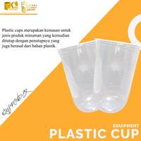 Gambar Cup Gelas Oval / 1 Roll (14oz, 16oz, 22oz) - 14oz dari Istana Bubuk Kab. Karawang 1 Tokopedia