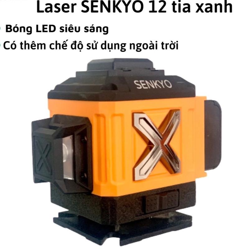 Máy cân bằng bắn cốt 12 tia laze xanh senkyo - Thiết bị lazer chuyên nghiệp