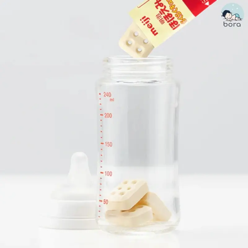 Sữa thanh Meiji số 0 nội địa Nhật dành cho bé [tách lẻ thanh 27g] 4