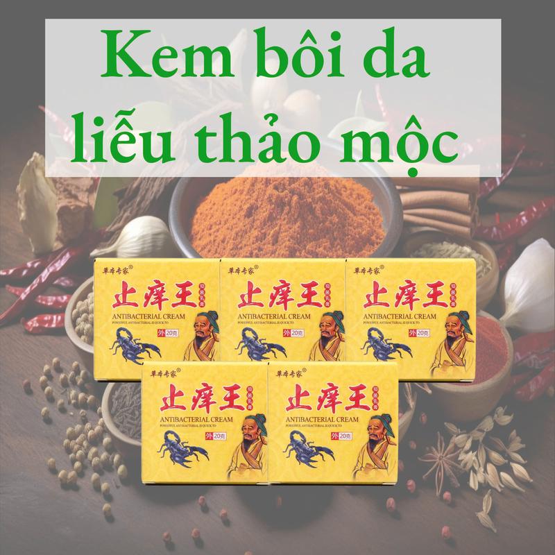 Hũ vàng Combo 10 hũ kem bôi nấm ngứa ngoài da thảo mộc - hiệu quả 100%