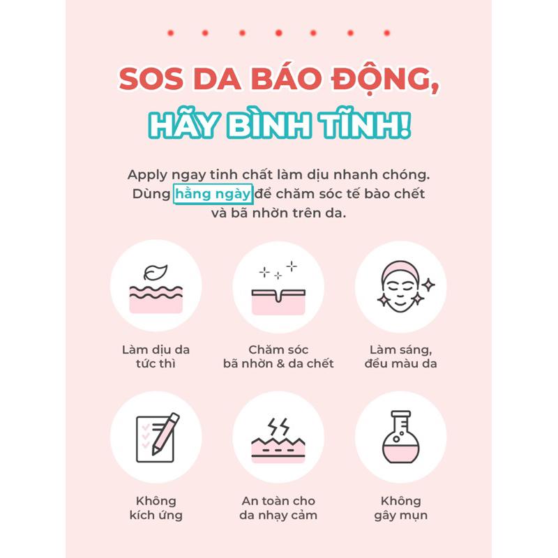 [ SAMPLE ] dùng thử tinh chất Phục Hồi từ gốc cho da mụn CAREZONE A-Cure Blemish Quick Soothing Ampoule 6