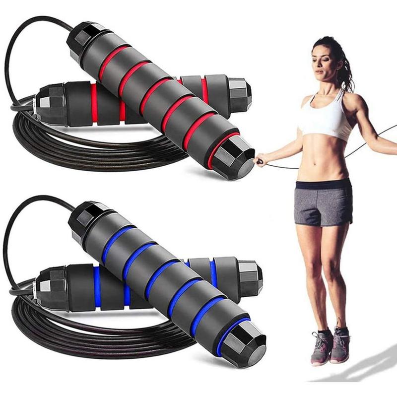 COD Steel Wire Jump Rope Adjustable Skipping Rope Tangle-fre - TikTok ...