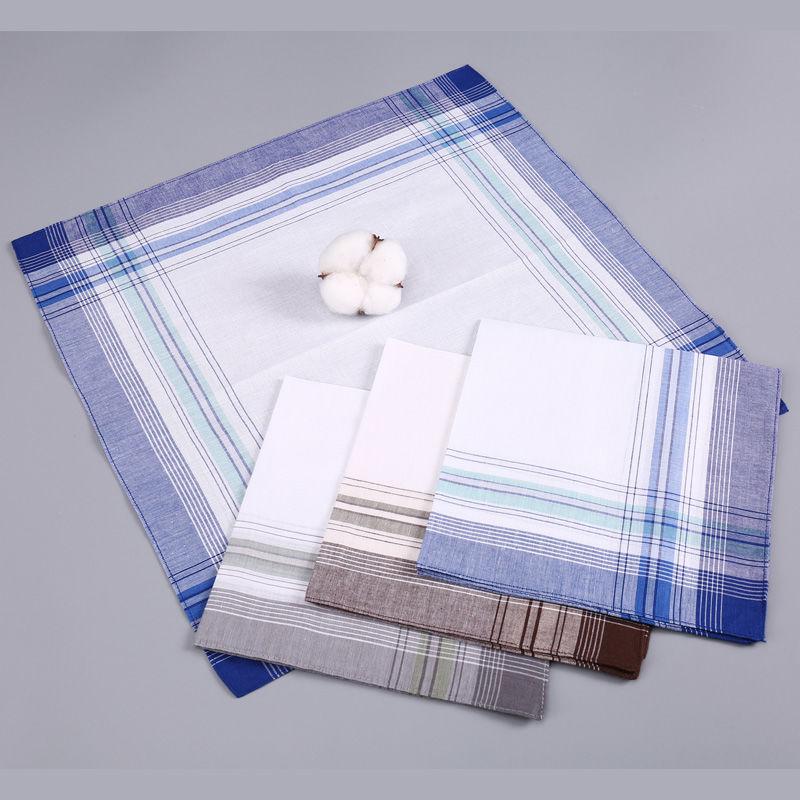 Product Introduction of Fashionable Men's portable thin handkerchief summer pure cotton sweat-absorbent hand towel women's cotton handkerchief 8