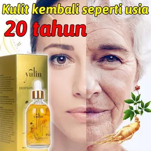 [BPOM] YULIN ginseng serum anti aging serum 100ml moisturizer anti kerut ginseng Anti wrinkle Serum ginseng Hydrating wajah serum