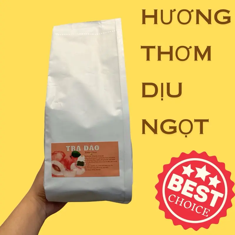 Trà đào Totto Chan túi lọc tiện lợi dùng pha chế trà trái cây, trà đào, trà đào cam sả cost thấp , ứng dụng cao bán mọi mô hình Tea Chè Chua 1