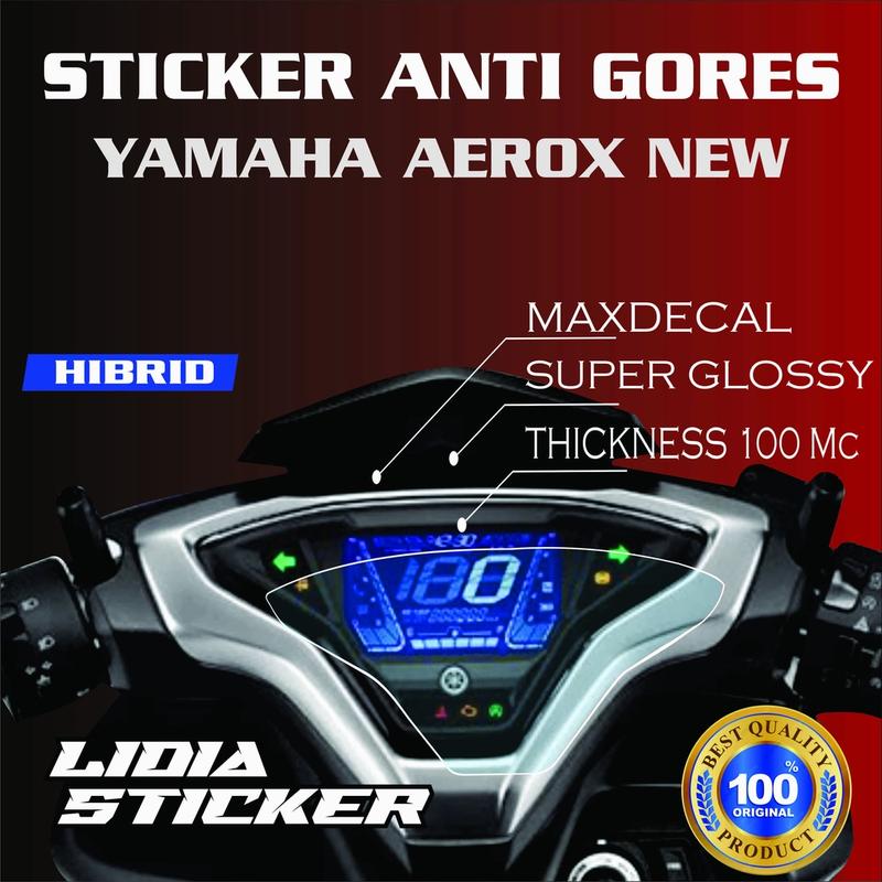STIKER AEROX PELINDUNG SPEEDOMETER YAMAHA AEROX Motorcycle 2