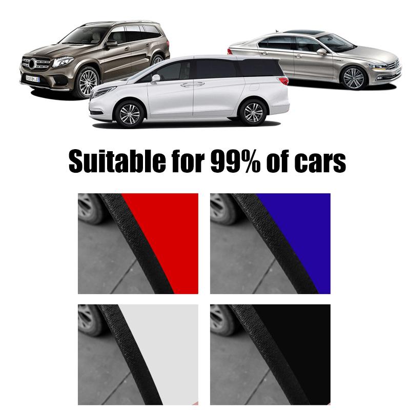 Product Introduction of 2/3/5M Car Door Anti Collision Strip with Steel Disc Bumper Trim Edge Scratch Protector Strip Sealing Guard Styling Car Decor 13