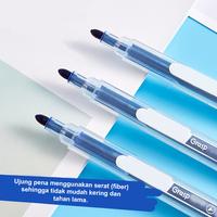 Gambar GRASP Spidol Permanen Marker Oil Based Cepat Kering Tahan Air SP001 - Biru - Permanent dari Grasp Indonesia Kota Bekasi 5 Tokopedia