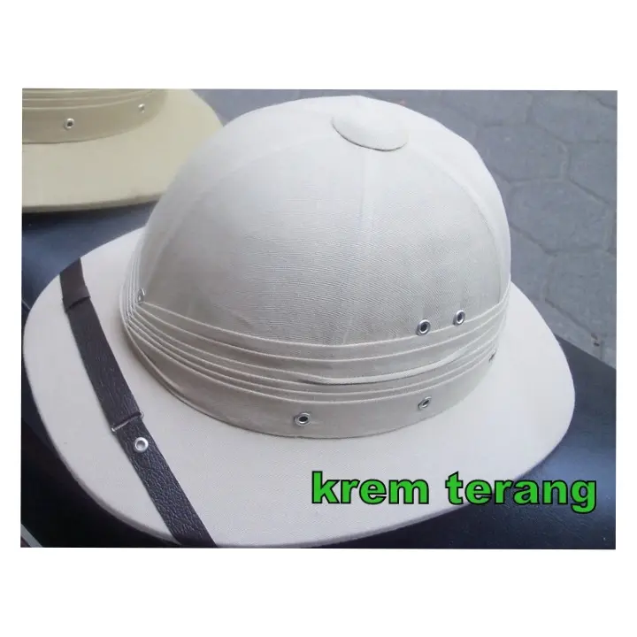 TOPI ONTHEL TOPI POLKA TOPI KLASIK ERA KOLONIAL BAHAN KAIN TOPI SEPEDA HELM ONTHEL 1
