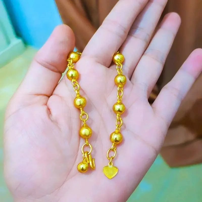 gelang bola padat lapis kristal Crystal 1