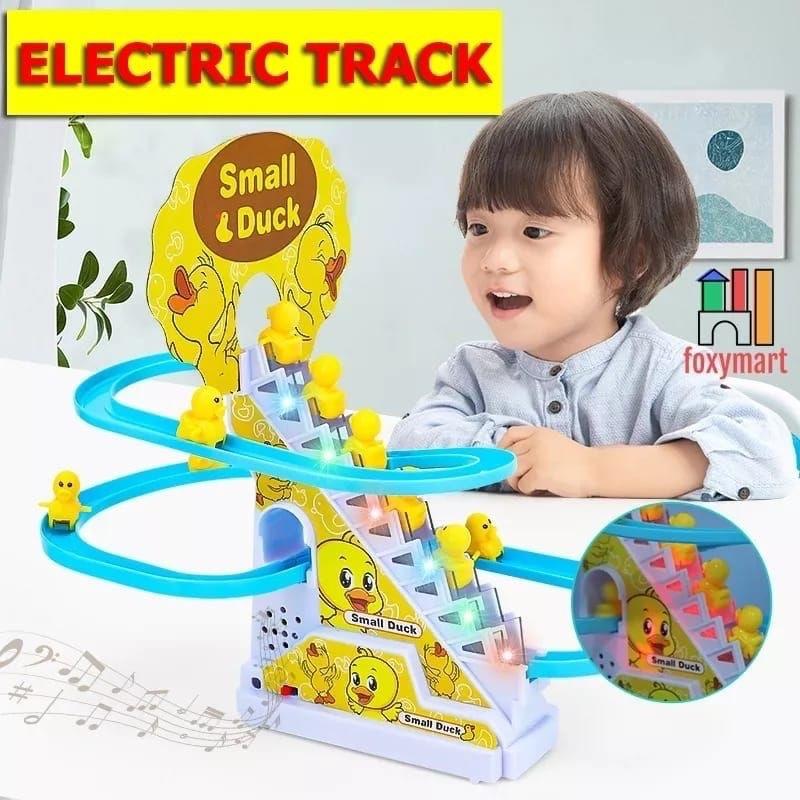 MAINAN ANAK TANGGA SMALL DUCK BEBEK KUNING / SELUNCUR Musikal 1