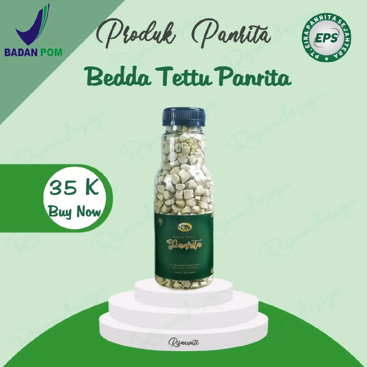Bedda Tettu Panrita/Bedak Dingin Bidara BPOM