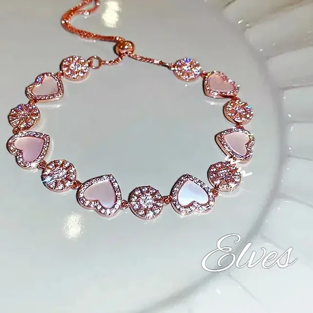 Vòng Tay Zircon, Mạ Điện Vàng Thật, Vàng Hồng Hoa Hồng Lãng Mạn, Phong Cách Ins, Vòng Tay Tình Yêu Hoa Hướng Dương, Phụ Kiện Ngọt Ngào Sản Phẩm Mới, Vòng Tay Lấp Lánh Cho Nữ, Lấp Lánh, Phụ Kiện Ngọt Ngào