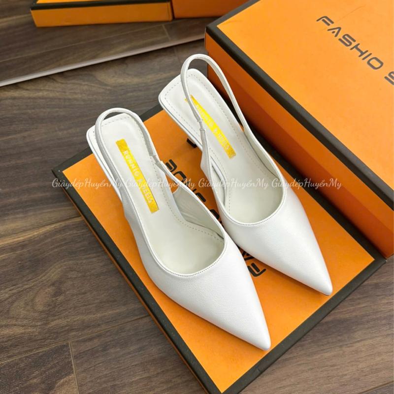 Giày Cao Gót Bít Mũi chuẩn Size ạ Gót Nhọn Chất Xịn Kiểu Dáng Sang Chảnh Nữ Tính Gót Cao 7cm Mã BB