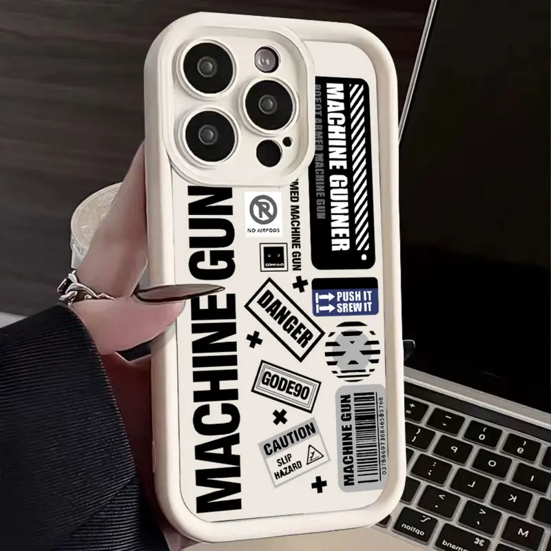 WenQi Case for Realme C63 C67 C65 C61 Note 50 C51 C53 C21Y C55 C15 C35 C30 C31 C20A Realme 10 11 6i 5 7i C11 2021 C30s C17 C21 Narzo 50A Creative Airline Ticket Labels Soft Phone Case 6