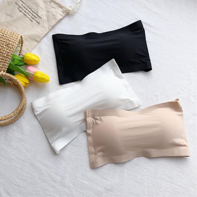 Áo bra nữ thun lạnh mút mỏng có thể tháo rời áo ngực nữ quây ngang ôm sát tôn vòng 1 mã 610 Women Tua Rua