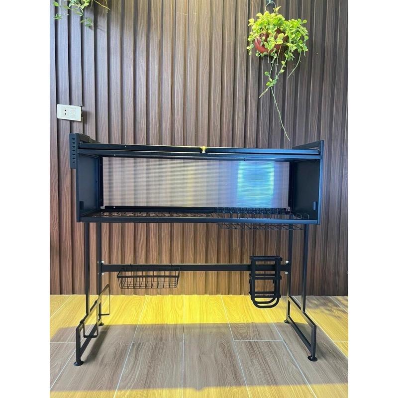 trạn úp bát có nắp đậy thông minh đa năng chiều cao 80cm, rộng 95cm Kitchen hộp  đựng Lắp Ráp 6