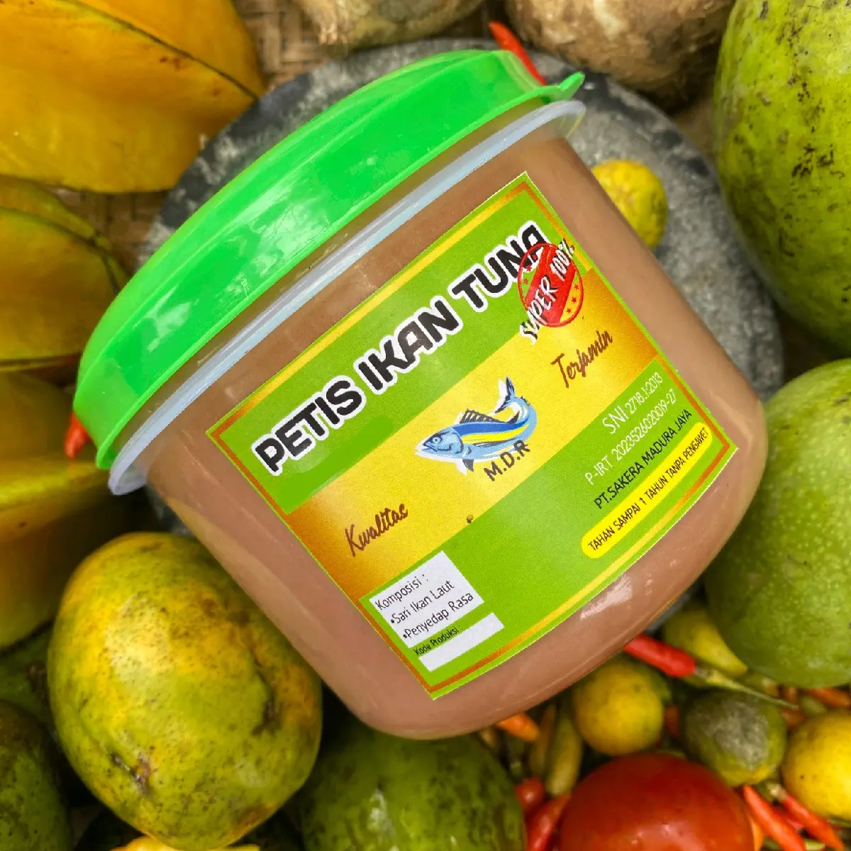 (Sakera) 1KG Petis Madura Asli Ikan TUNA MDR