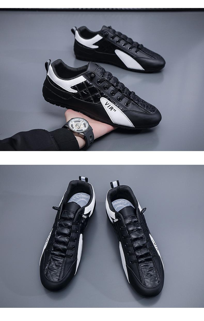 Product Introduction of Live Streaming Hot Sale Summer New Korean Style Trendy Umbrella Cloth Breathable Loafers Ultra-light Casual Men's Shoes Parent 33