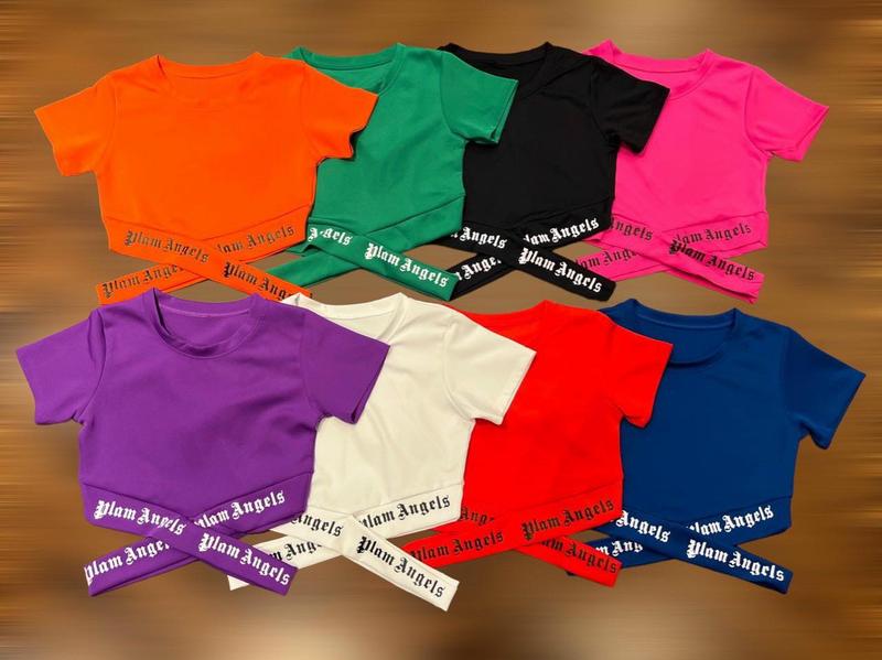 Product Introduction of Áo croptop lai chéo vạt chữ mặc đi tập, đi chơi,đi nhảy,đi bơi, đồng phục nhóm nữ Thun Sport 19