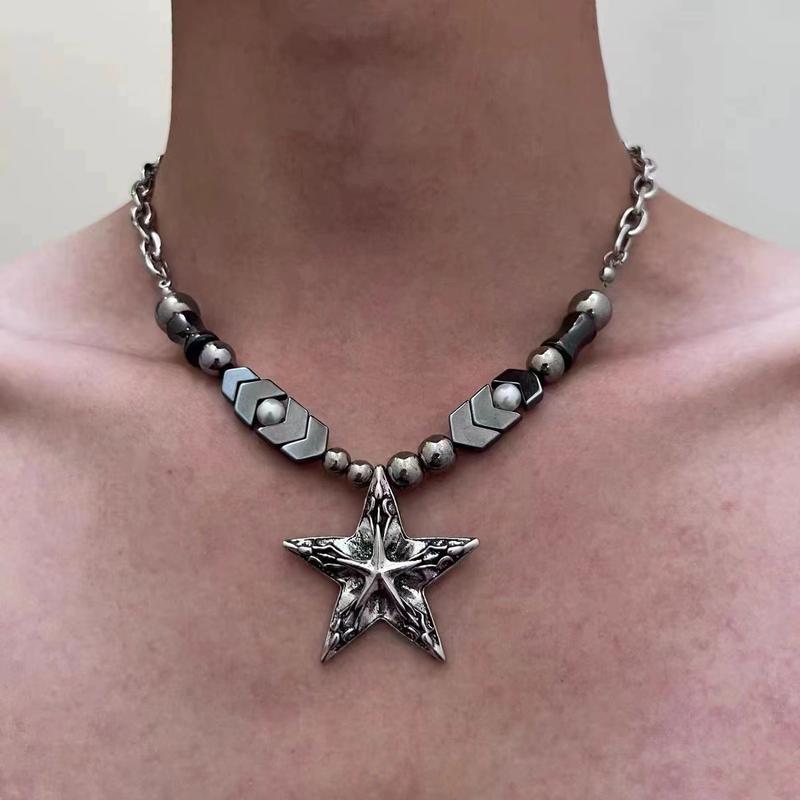 Product Introduction of Vòng Cổ Choker, Phong Cách Đường Phố Punk, Dành Cho Nam Giới, Dây Chuyền Xương Đòn Cao Cấp, Đồ Trang Trí Y2g Văn Hóa Phụ, Ngọt Ngào Và Ngầu, Cổ Áo Hoa Jewelry trang  sức  titan  cao  cấp  hàng  hiệu 5