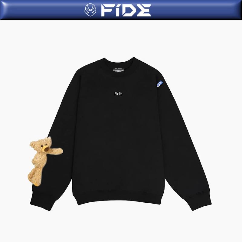 Áo Sweater SWT13 - FIDE TEDDY unisex nam nữ Cotton oversize form rộng (Tặng gấu)