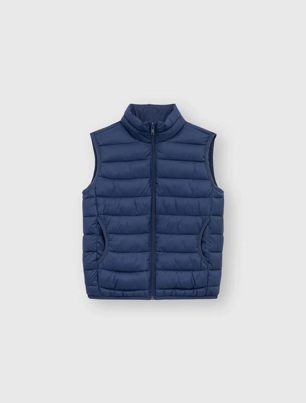 Áo khoác gilet chần bông unisex trẻ em CANIFA 3OT24W003