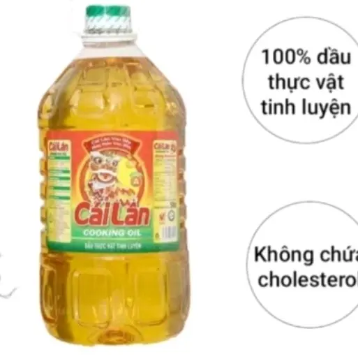 1 can dầu thực vật cái Lân 5 lit(hàng chính hãng ) Dầu Ăn