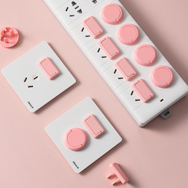 Product Introduction of Safety Guard Electrical Outlet Cover Anti Shock Anti-electric Cover Plugs Protector Lid Child Proof Protectors 9