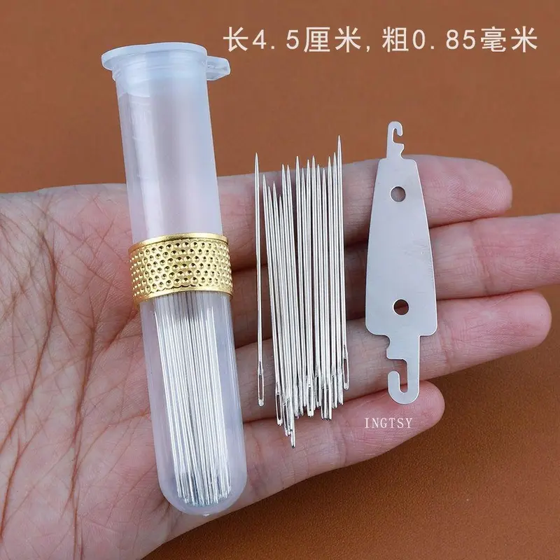 Kim May Quần Áo, Dài, Kim May Chăn Bông, Kim May Kim Lớn, Kim Lỗ Lớn, Kim Dày Gia Dụng, Kim Lỗ Lớn, Kim Dài, Thích Hợp Cho Người Già, Kim Mắt To 4