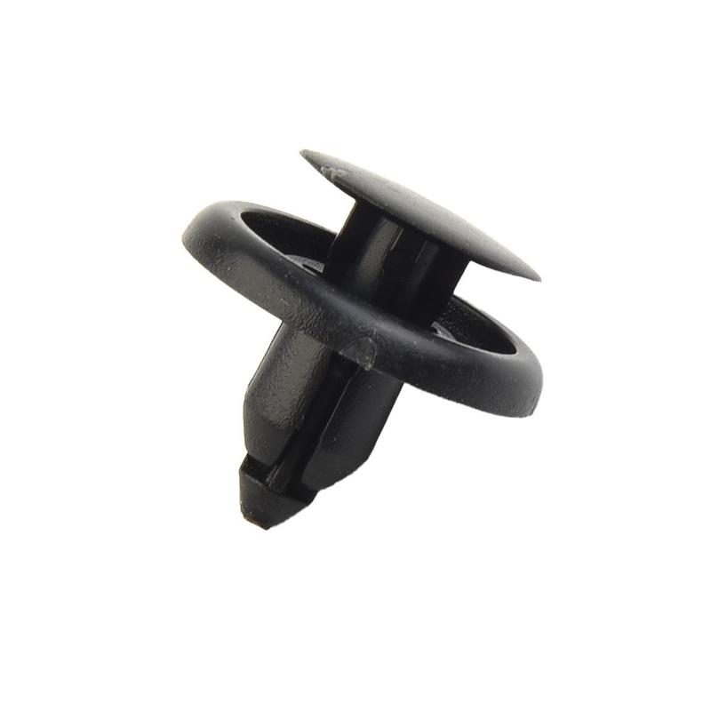Chốt Đinh Tán Nhựa Màu Đen, 30 CÁI, Đường Kính 7Mm, Phụ Kiện Xe Hơi, Kẹp Chốt Chống Va Đập Xe 5