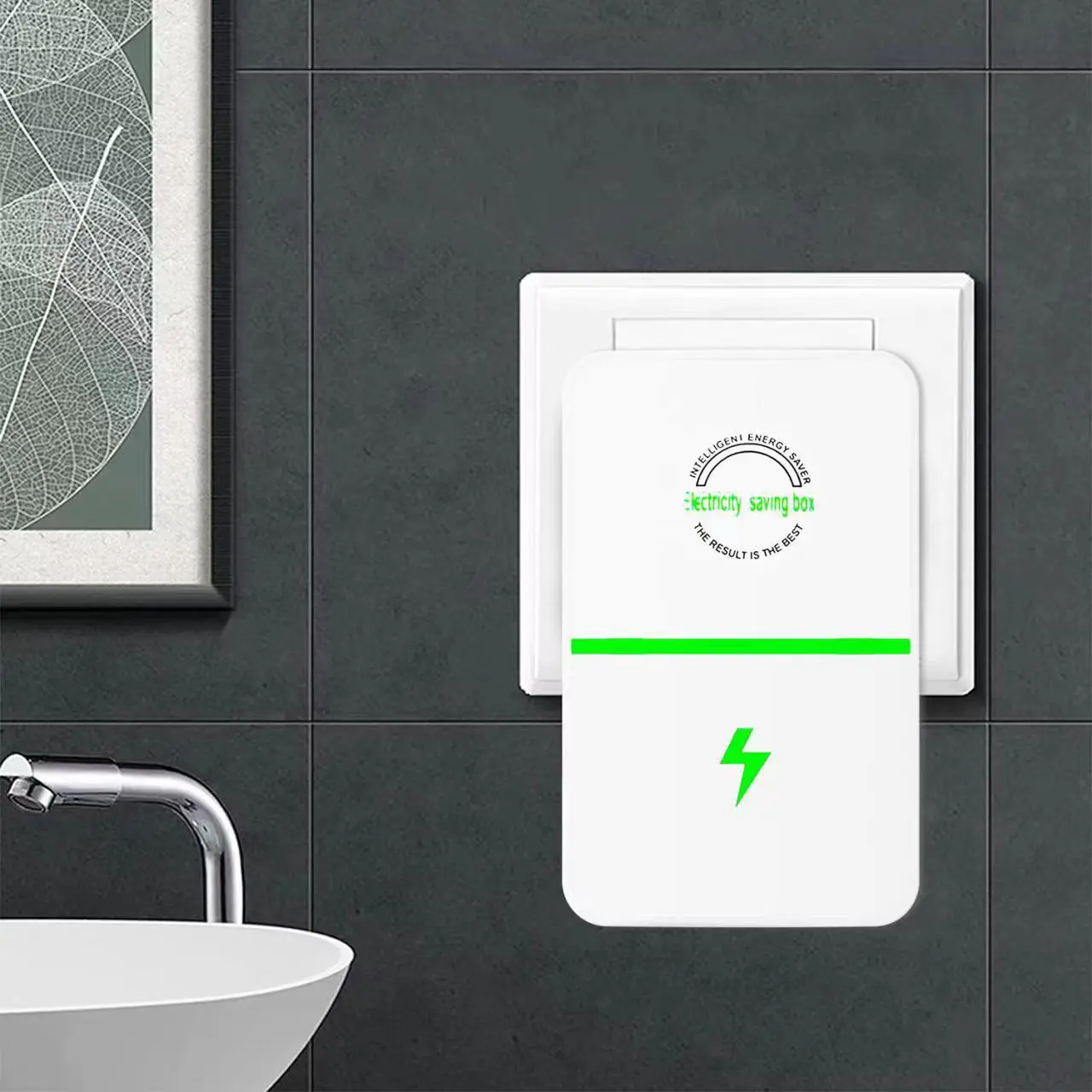 [BÁN CHẠY] Thiết Bị Tiết kiệm Điện Dùng Cho Hộ Gia Đình, Văn Phòng 30000W, Bộ Tiết Kiệm Năng Lượng Phích Cắm Tiêu Chuẩn Mỹ 90V-250V Hiệu Quả Cao