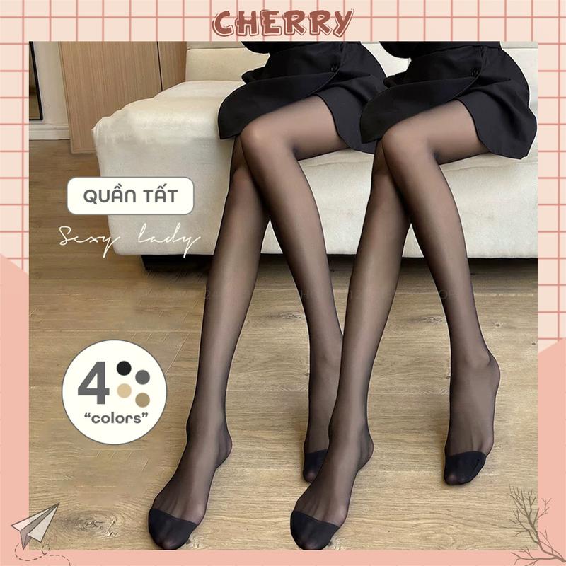 Quần tất nữ tàng hình che khuyết điểm, chất vải dai phong cách Hàn Quốc - Cherry Shop