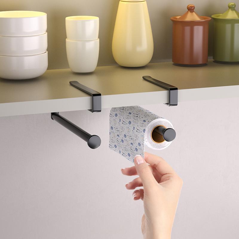 Product Introduction of Punch-free Paper Towel Holder, Hanging Space-saving Paper Towel Holder, Kitchen Utensil Hooks 19