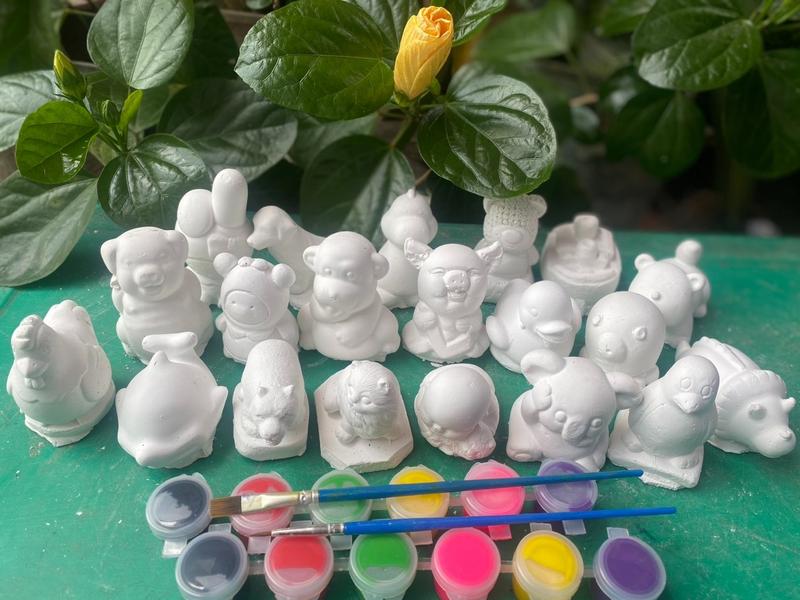 Sét 20 tượng 5cm giá 49k -59k tặng 2 dây màu 2cọ mẫu ngẫu nhiên Đồ Chơi