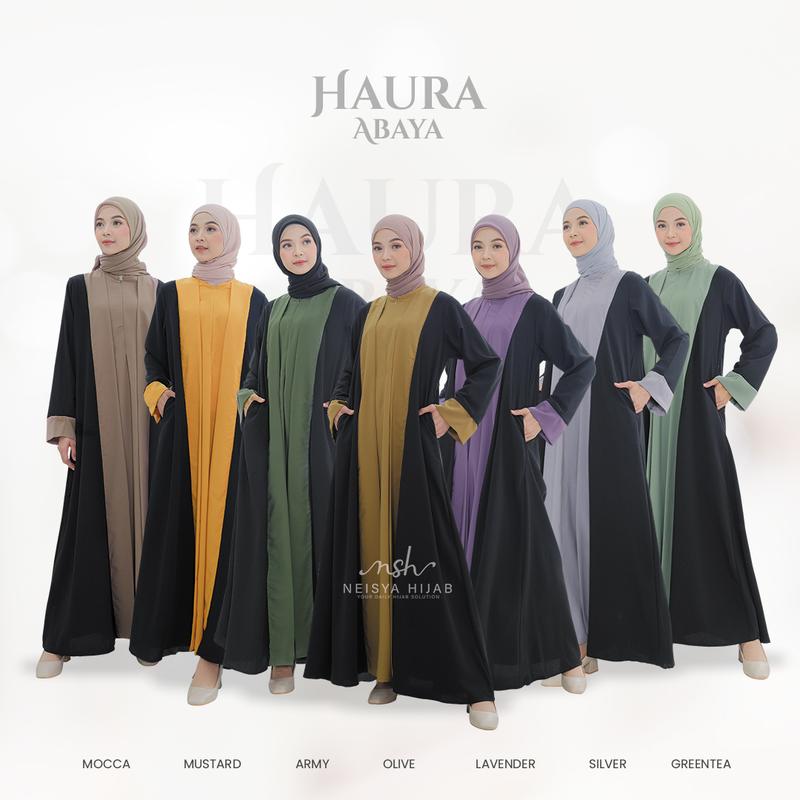 Haura Abaya Cantik Muslimah By Neisya 1
